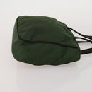 PRADA Hand Bag Nylon 3 Set Green Pink Auth bs37044-11