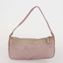 PRADA Hand Bag Nylon 3 Set Green Pink Auth bs37044-17