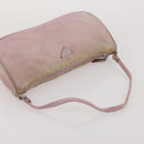 PRADA Hand Bag Nylon 3 Set Green Pink Auth bs37044-19