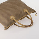 GUCCI GG Supreme Web Sherry Line Hand Bag PVC 3 Set Beige Auth bs37046-5