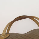 GUCCI GG Supreme Web Sherry Line Hand Bag PVC 3 Set Beige Auth bs37046-6