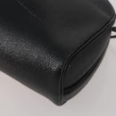 GIVENCHY Shoulder Bag Leather 2 Set Black Gold Auth bs37047-16