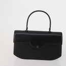 GIVENCHY Shoulder Bag Leather 2 Set Black Gold Auth bs37047-2