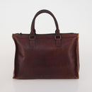 FENDI Tote Bag Coated Canvas Leather Nylon 4 Set Beige Black Brown Auth bs37049-20