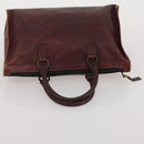 FENDI Tote Bag Coated Canvas Leather Nylon 4 Set Beige Black Brown Auth bs37049-23