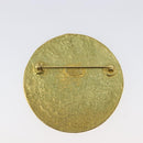 CHANEL Brooch Metal Gold Tone CC Auth bs37050V-8