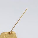 CHANEL Brooch Metal Gold Tone CC Auth bs37051M-13
