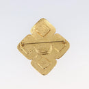 CHANEL Brooch Metal Gold Tone CC Auth bs37051M-6