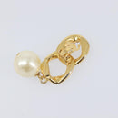 CHANEL Earring metal Gold Tone CC Auth bs37052-14