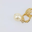 CHANEL Earring metal Gold Tone CC Auth bs37052-15