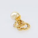 CHANEL Earring metal Gold Tone CC Auth bs37052-18