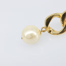 CHANEL Earring metal Gold Tone CC Auth bs37052-4