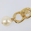 CHANEL Earring metal Gold Tone CC Auth bs37052-7