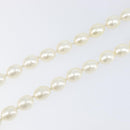CHANEL Pearl Necklace metal Gold White CC Auth bs37053V-12