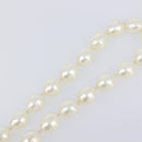 CHANEL Pearl Necklace metal Gold White CC Auth bs37053V-7