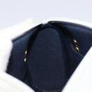 Christian Dior Chain Shoulder Bag Leather White Gold Tone Auth bs37056A-20
