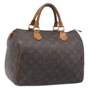 LOUIS VUITTON Monogram Speedy 30 Hand Bag M41526 LV Auth bs37059-1