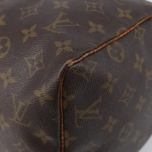 LOUIS VUITTON Monogram Speedy 30 Hand Bag M41526 LV Auth bs37059