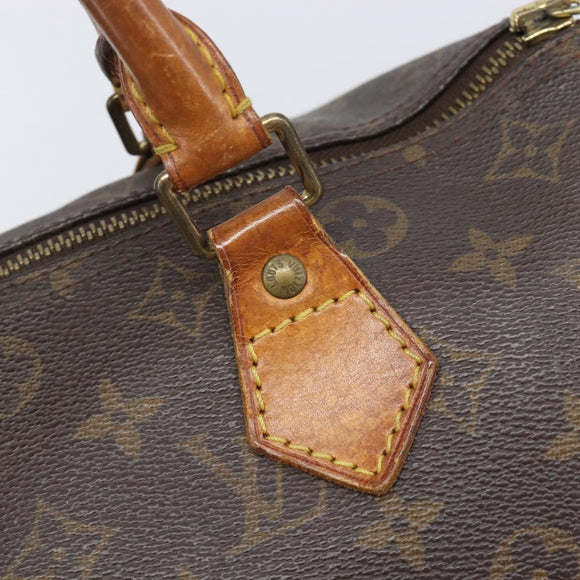 LOUIS VUITTON Monogram Speedy 30 Hand Bag M41526 LV Auth bs37059