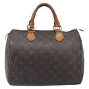 LOUIS VUITTON Monogram Speedy 30 Hand Bag M41526 LV Auth bs37059-13