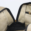 LOEWE Amazona 32 Hand Bag Suede Khaki Gold Tone Auth bs37068-23