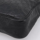 GUCCI GuccissimaGG Shoulder Bag Leather Black Silver 322080 Auth bs37071-9