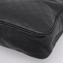 GUCCI GuccissimaGG Shoulder Bag Leather Black Silver 322080 Auth bs37071-16