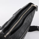 GUCCI GuccissimaGG Shoulder Bag Leather Black Silver 322080 Auth bs37071-6