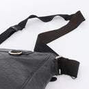 GUCCI GuccissimaGG Shoulder Bag Leather Black Silver 322080 Auth bs37071-14
