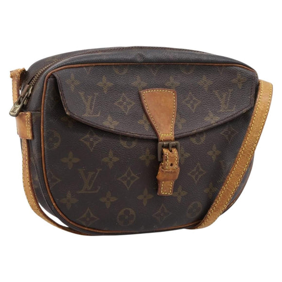 LOUIS VUITTON Monogram Jeune Fille MM Shoulder Bag M51226 LV Auth bs37072