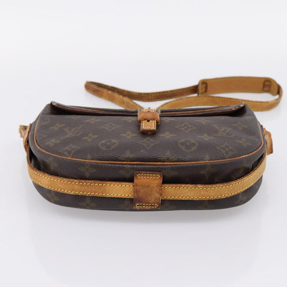 LOUIS VUITTON Monogram Jeune Fille MM Shoulder Bag M51226 LV Auth bs37072