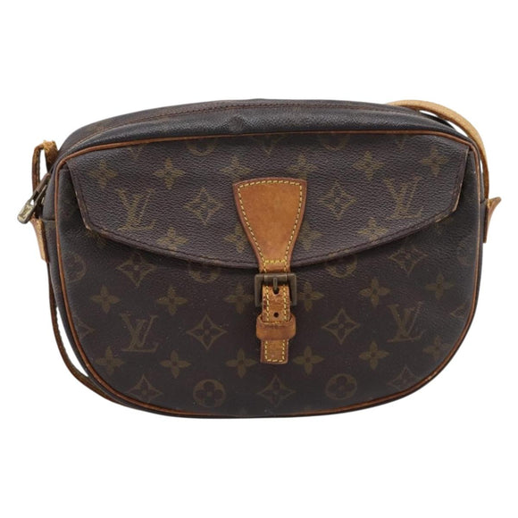 LOUIS VUITTON Monogram Jeune Fille MM Shoulder Bag M51226 LV Auth bs37072