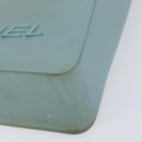 CHANEL Tote Bag Rubber Green Silver CC Auth bs37074-11