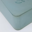 CHANEL Tote Bag Rubber Green Silver CC Auth bs37074-12