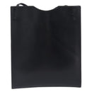 HERMES Omenitu Shoulder Bag Leather Black Auth bs37075-3