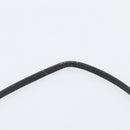 HERMES Omenitu Shoulder Bag Leather Black Auth bs37075-9