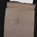 CHANEL Sports Line Tote Bag Canvas 2way Gray Silver CC Auth bs37077-5