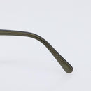Salvatore Ferragamo Gancini Sunglasses Plastic Khaki Silver Auth bs37082-16