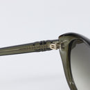 Salvatore Ferragamo Gancini Sunglasses Plastic Khaki Silver Auth bs37082-18