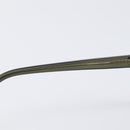Salvatore Ferragamo Gancini Sunglasses Plastic Khaki Silver Auth bs37082-19