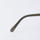 Salvatore Ferragamo Gancini Sunglasses Plastic Khaki Silver Auth bs37082-20