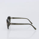 Salvatore Ferragamo Gancini Sunglasses Plastic Khaki Silver Auth bs37082-3