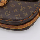 LOUIS VUITTON Monogram Jeune Fille MM Shoulder Bag M51226 LV Auth bs37088-15