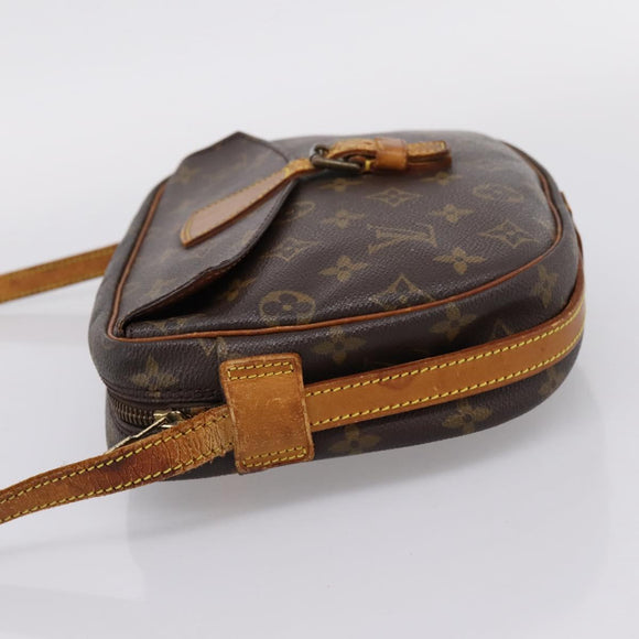 LOUIS VUITTON Monogram Jeune Fille MM Shoulder Bag M51226 LV Auth bs37088