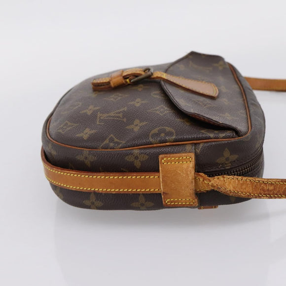 LOUIS VUITTON Monogram Jeune Fille MM Shoulder Bag M51226 LV Auth bs37088