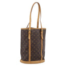 LOUIS VUITTON Monogram Bucket GM Shoulder Bag M42236 LV Auth bs37090-1