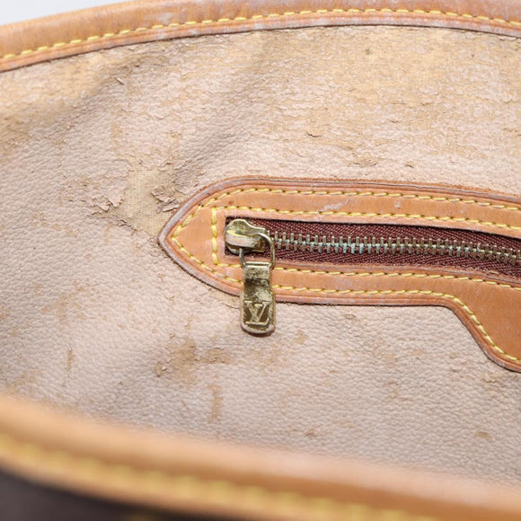 LOUIS VUITTON Monogram Bucket GM Shoulder Bag M42236 LV Auth bs37090