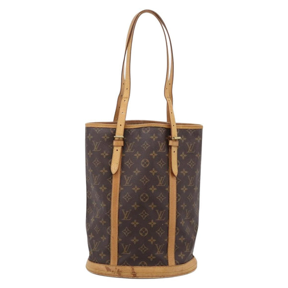 LOUIS VUITTON Monogram Bucket GM Shoulder Bag M42236 LV Auth bs37090