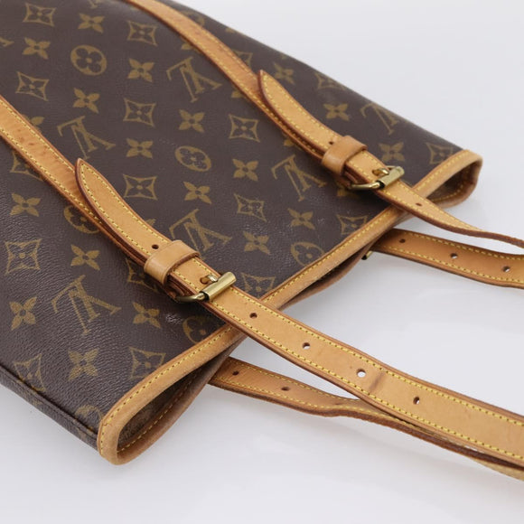 LOUIS VUITTON Monogram Bucket GM Shoulder Bag M42236 LV Auth bs37090