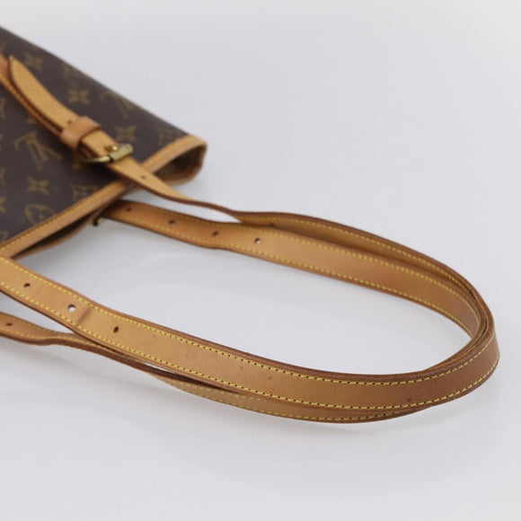 LOUIS VUITTON Monogram Bucket GM Shoulder Bag M42236 LV Auth bs37090